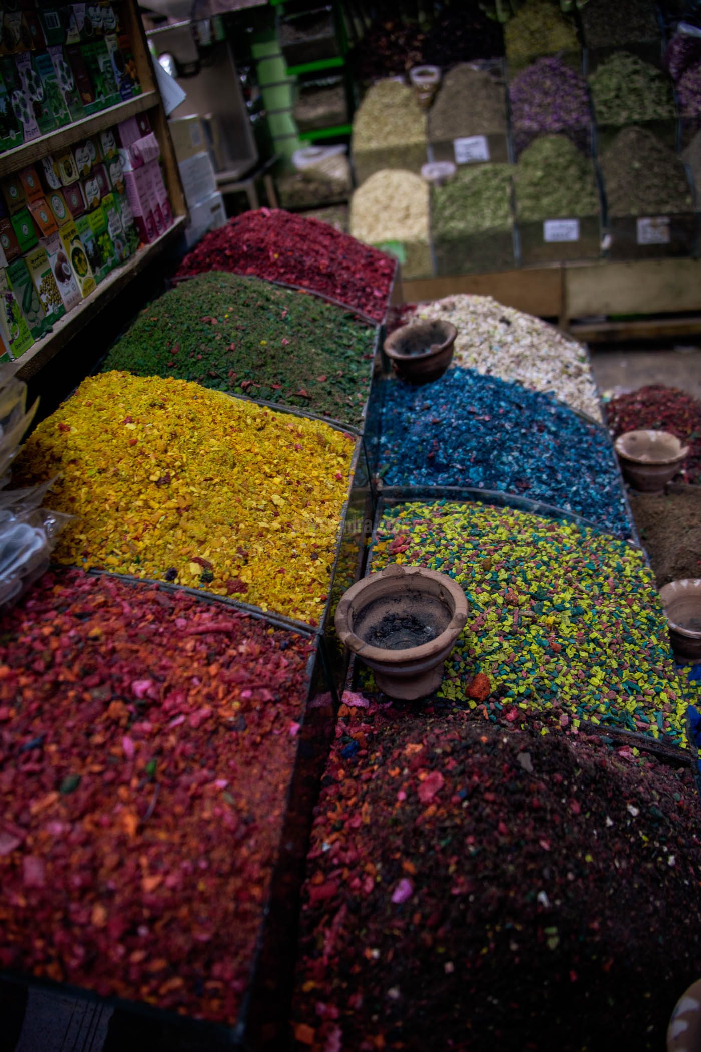 Full Colors of Morocco Dyes